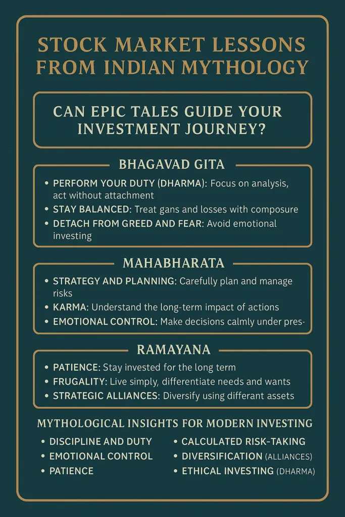 mythology stock market lessons and Indian epic finance lessons